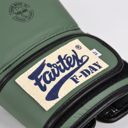 قفازات الملاكمة من الألياف الدقيقة Fairtex BGV11 F Day - أخضر