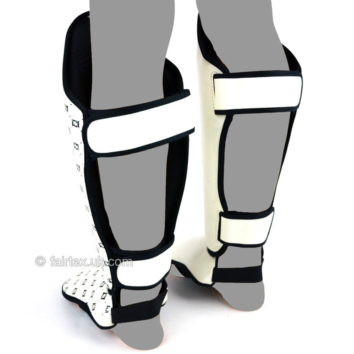 Fairtex SP5 Muay Thai Shin Pads - White