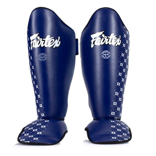 Fairtex SP5 Muay Thai Shin Pads - Blue