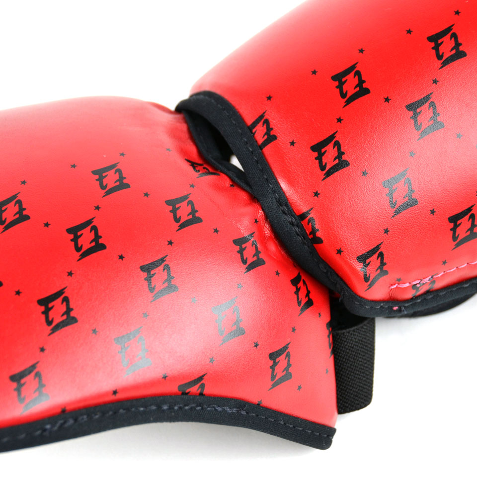 Fairtex SP5 Muay Thai Shin Pads - Red