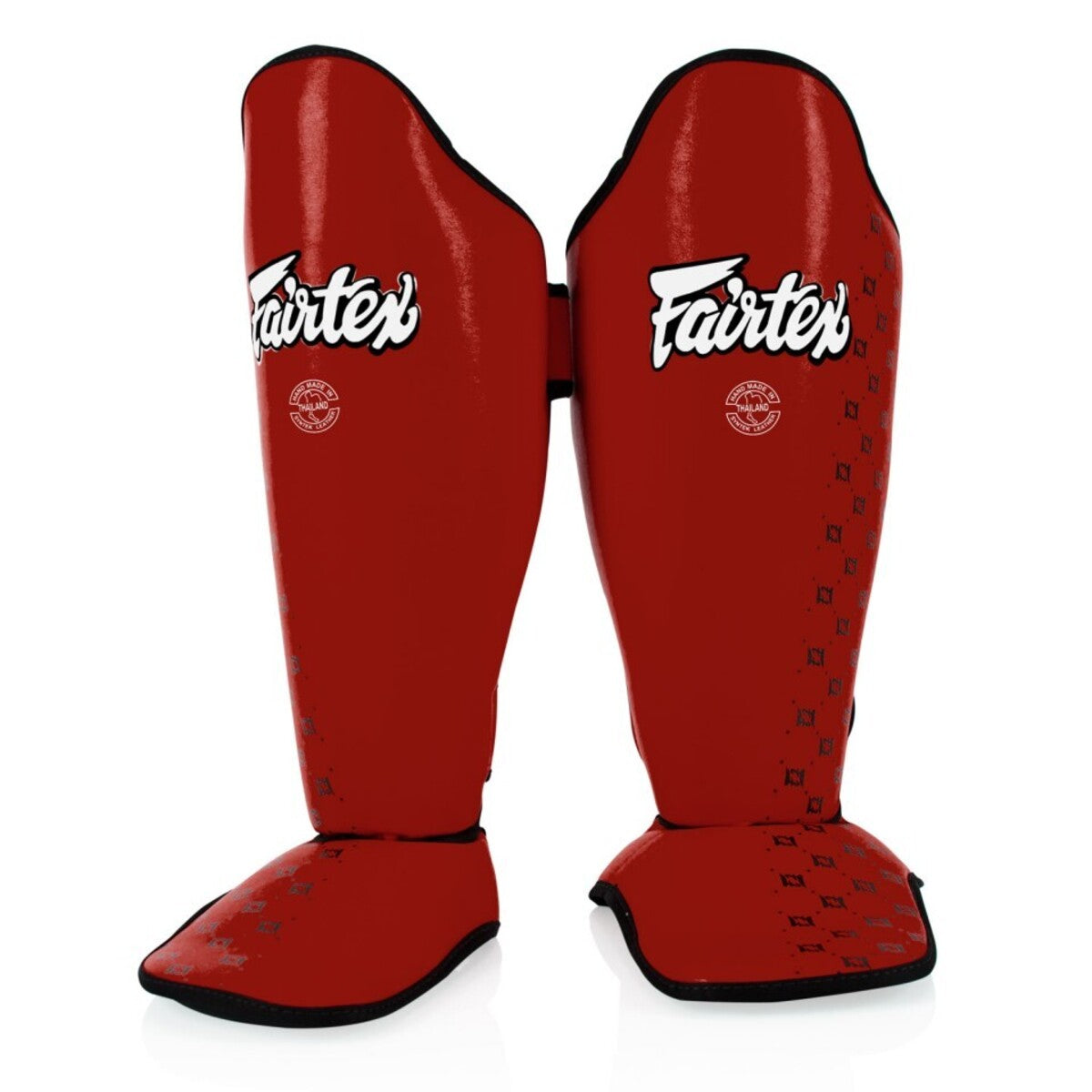 Fairtex SP5 Muay Thai Shin Pads - Red