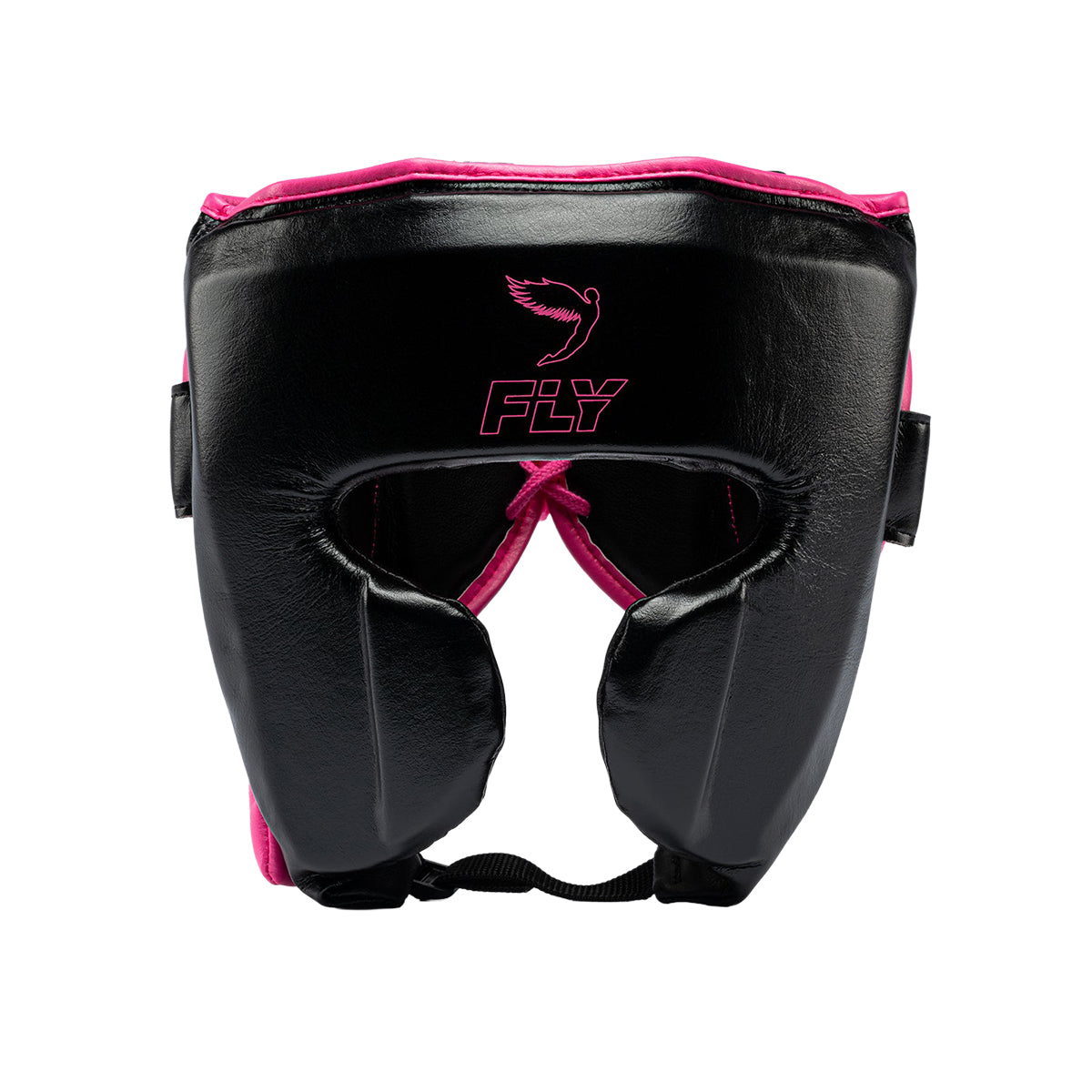Fly Knight X Boxing Head Guard - Black/Pink