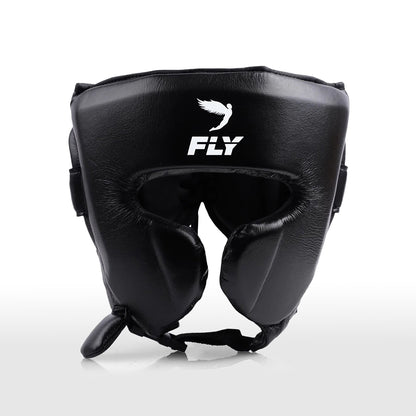 FLY Boxing Knight X Sparring Head Guard -  All Black