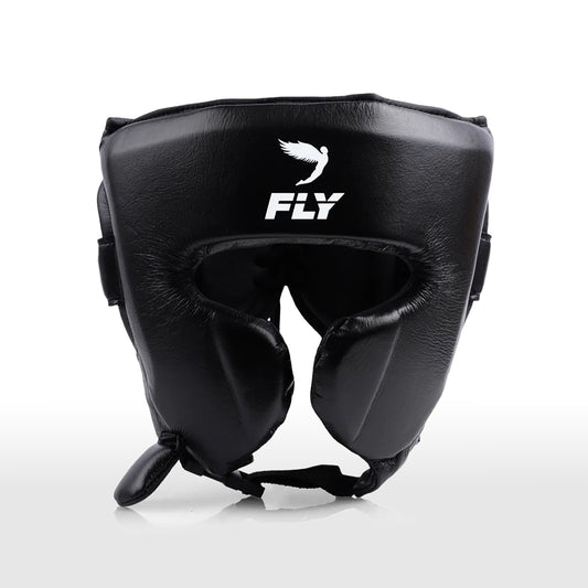 FLY Boxing Knight X Sparring Head Guard -  All Black