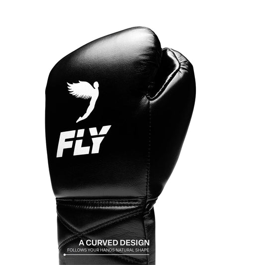 FLY Boxing Superlace X2 Sparring Gloves - Black