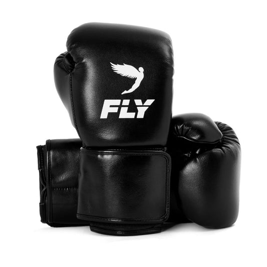 Fly Boxing Superloop X2 Sparring Gloves - All Black