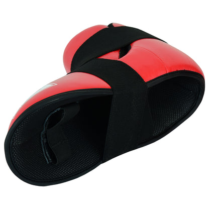 أحذية تدريب الملاكمة شبه الاحتكاكية اللامعة من إيليت - أحمر - جديد