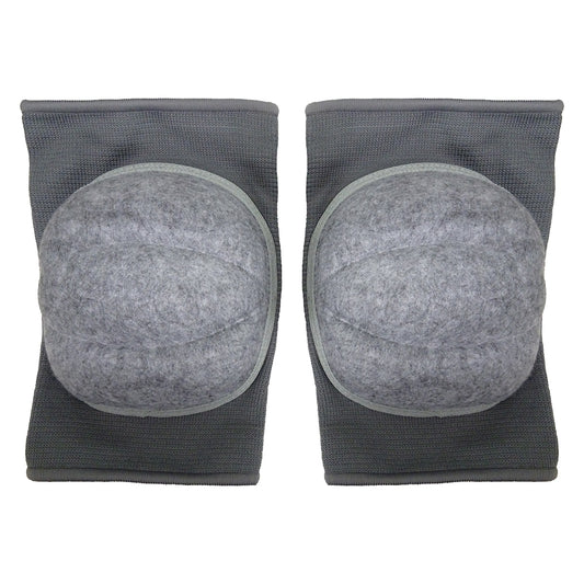 Deluxe Padded MMA  Knee Pads - Grey