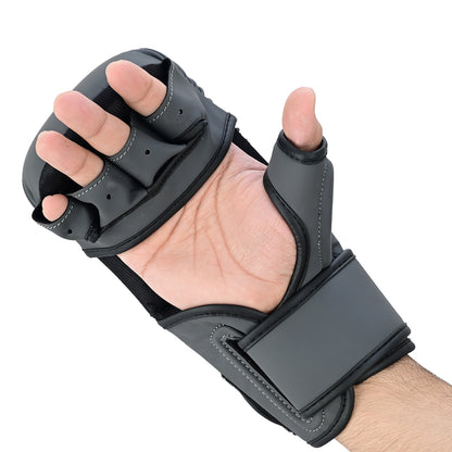 Playwell MMA "Twin tiger" 7oz Sparring Gloves - Grey