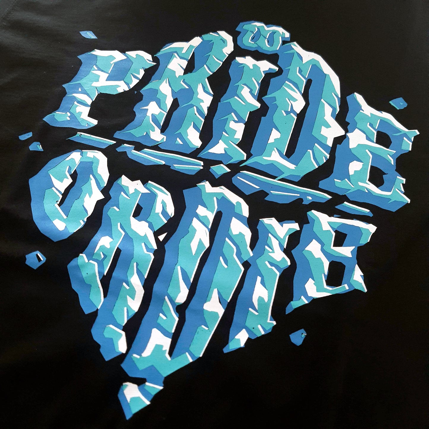 Pride or Die Reckless Ice Reckless T Shirt - Black