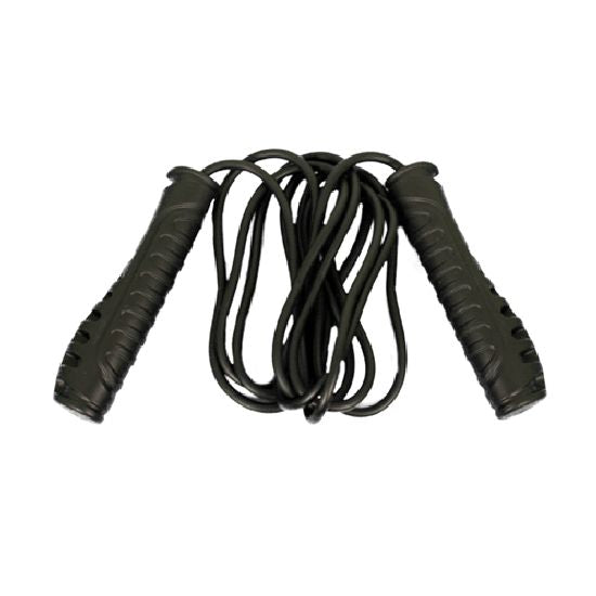 Deluxe Black PVC Skipping Rope