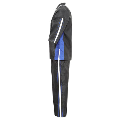 Elite Freestyle V-Neck Team Uniform - Black/Blue