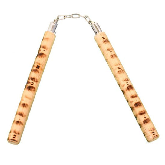 NR-076: Rattan Tiger Cane Nunchaku