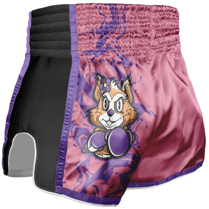 8 Weapons Kids Jenny Pink Muay Thai Shorts