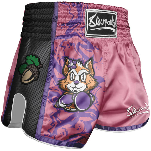 8 Weapons Kids Jenny Pink Muay Thai Shorts