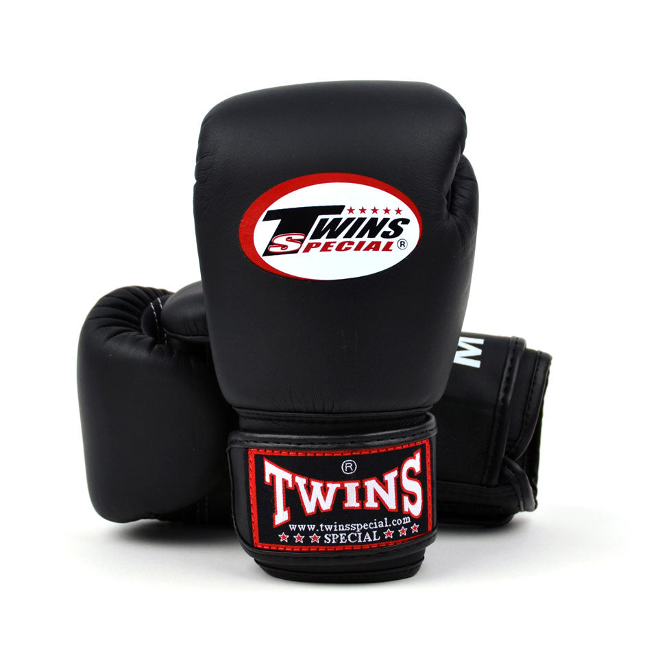 Twins BGVS Childrens Synthetic Boxing Gloves -  Black