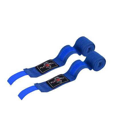 Childrens Boxing Hand Wraps Pair 2.5M - Blue