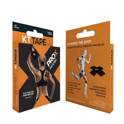 KT Tape Pro X Muscle Pain Relief Patches