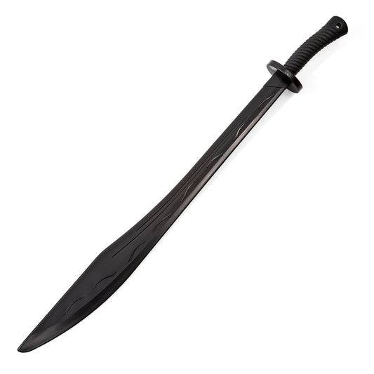 Black Polypropylene Kung Fu BroadSword - 37"- TT