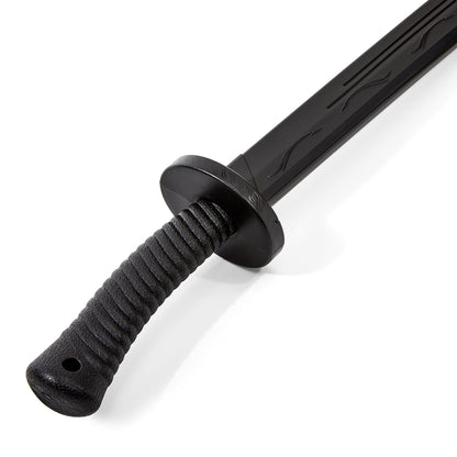 Black Polypropylene Kung Fu BroadSword - 37"- TT