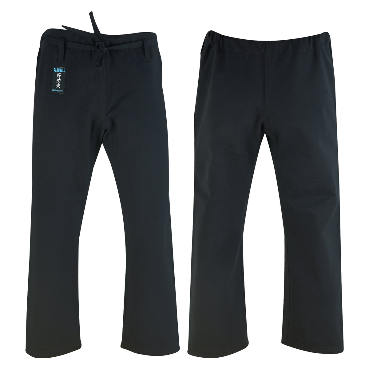 Karate Heavy Weight Canvas Trousers Black