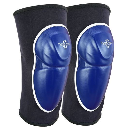 MMA /Muay Thai Full Contact Sparring Knee pads - Black/Blue