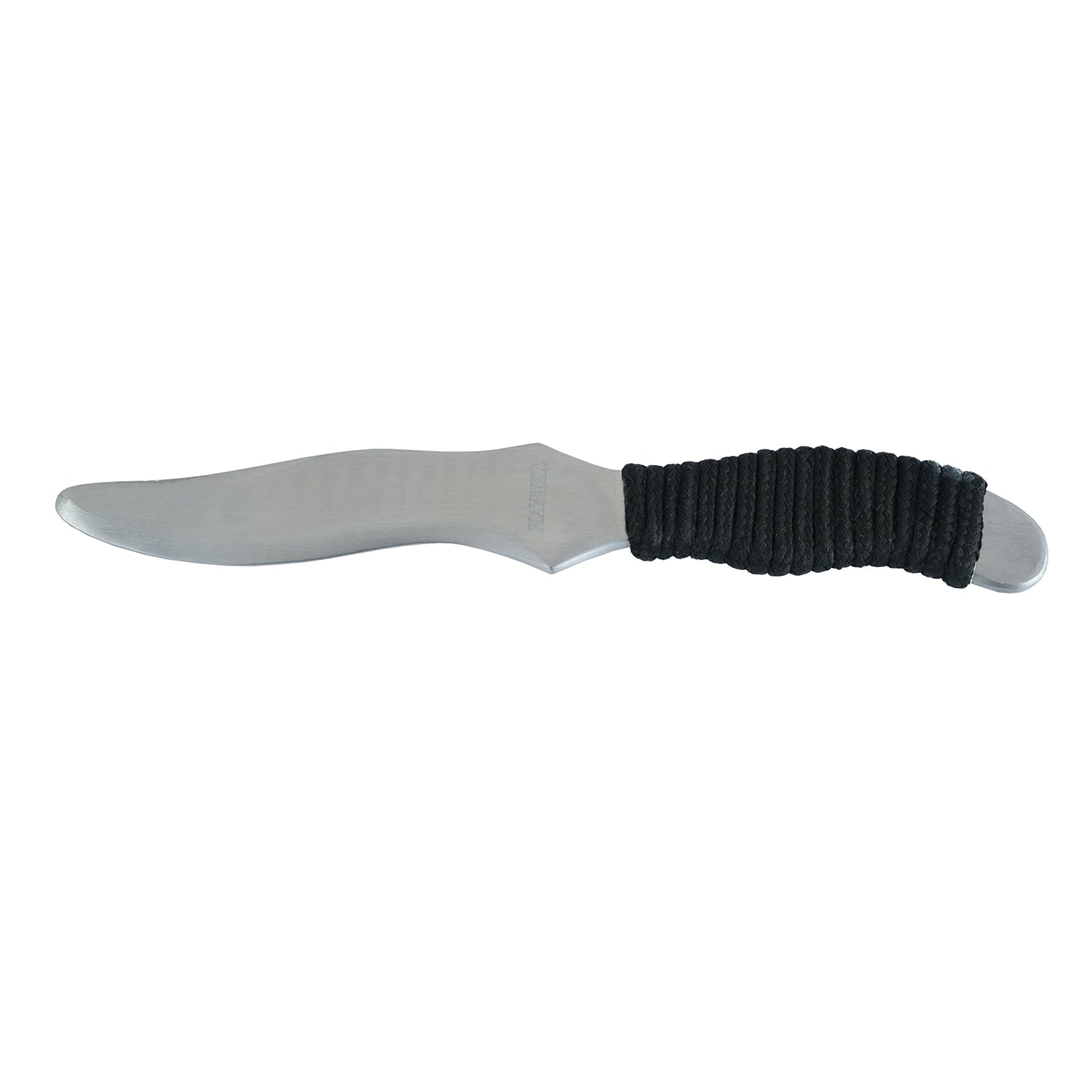 Metal Blunt Roped Grip Training Knive : No 2