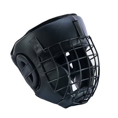 Full Contact Leather Light Weight Escrima Helmet - PRE ORDER