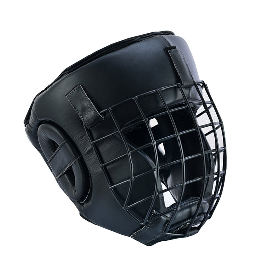 Full Contact Leather Light Weight Escrima Helmet - PRE ORDER