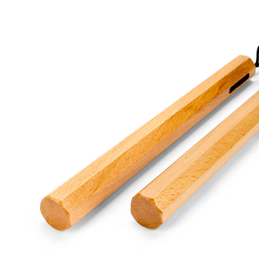 NR-036: Nunchaku Octangonal with Cord: Red Oak   - PRE ORDER