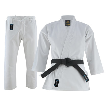 Karate 16oz Gold Brand Heavyweight Suit - White