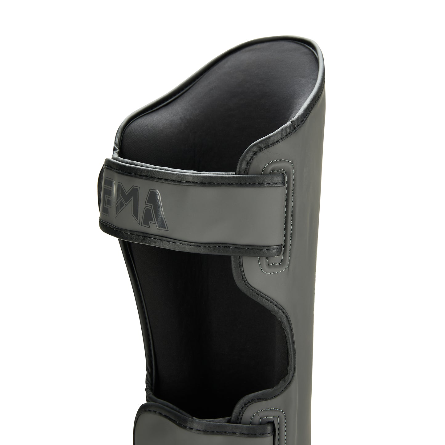 Pro MMA Stand Up Muay Thai Twin Tiger Shin Instep Guards - Grey
