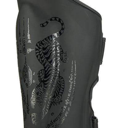 Pro MMA Stand Up Muay Thai Twin Tiger Shin Instep Guards