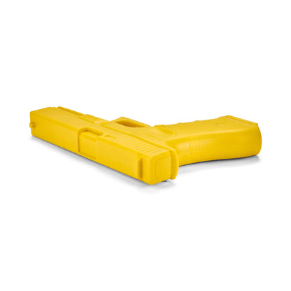 Realistic TP Rubber Hand Gun Glock W/ Trigger - Yellow