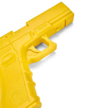 Realistic TP Rubber Hand Gun Glock W/ Trigger - Yellow