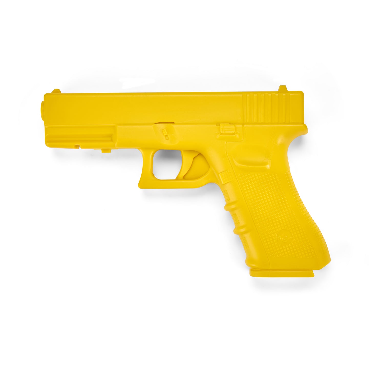 Realistic TP Rubber Hand Gun Glock W/ Trigger - Yellow