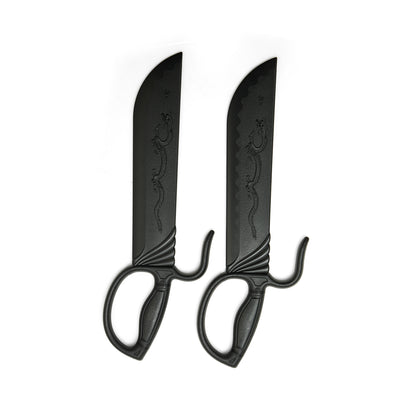 Black Polypropylene Dragon Wing Chun Knives
