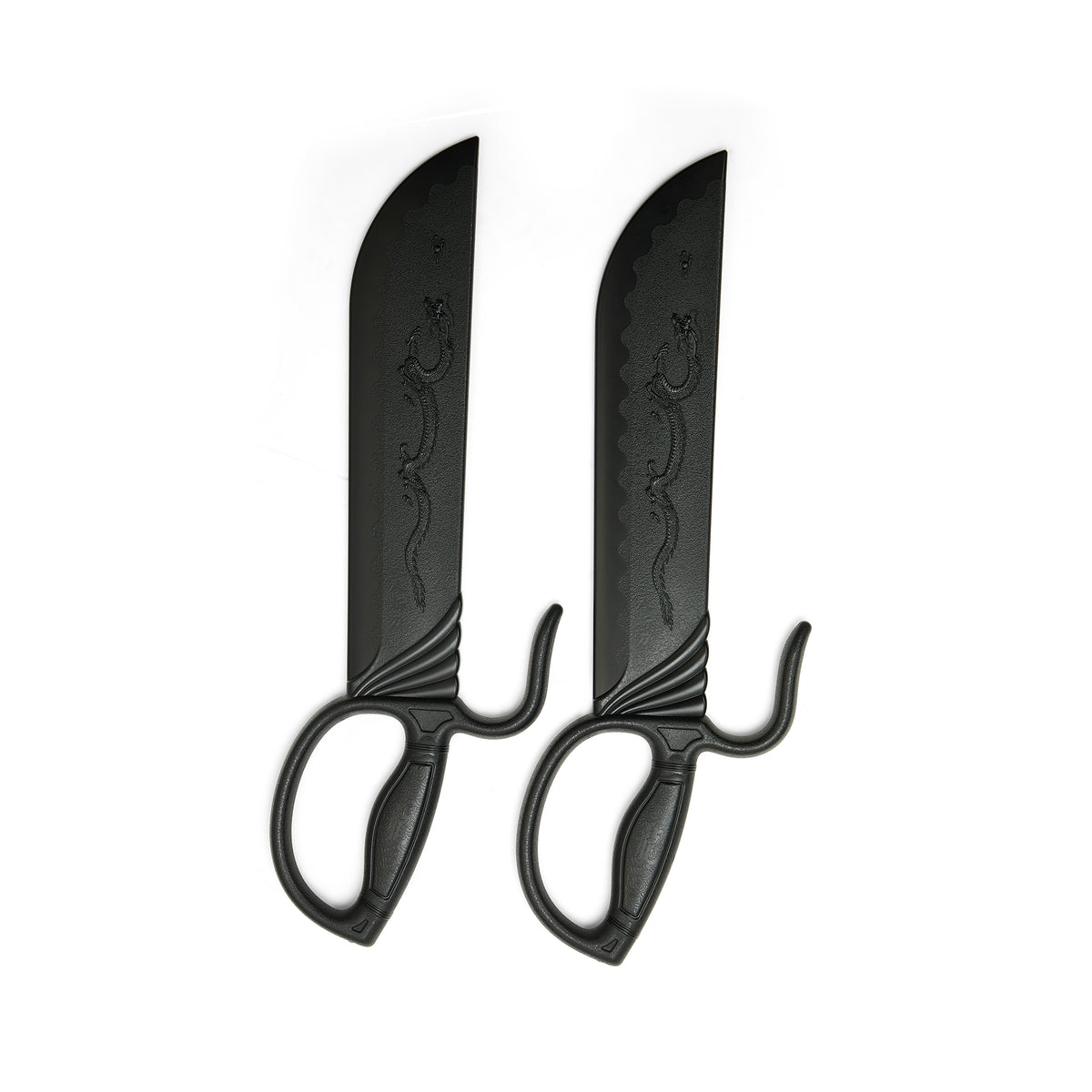 Black Polypropylene Dragon Wing Chun Knives
