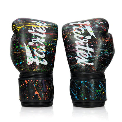 Fairtex BGV14PT The Painter Boxing Gloves - Black