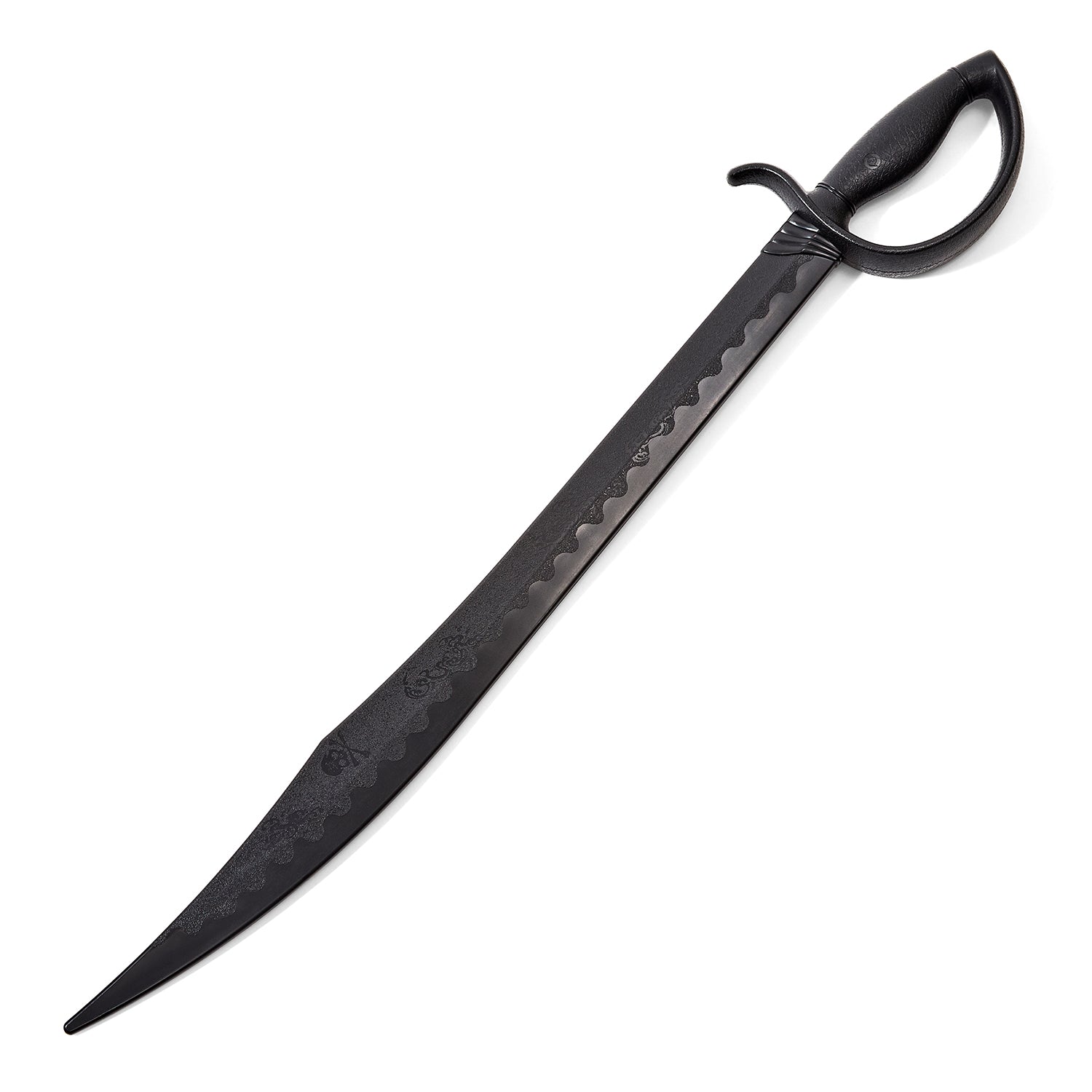 Black Polypropylene Pirate Cutless Sabre Sword - PRE ORDER