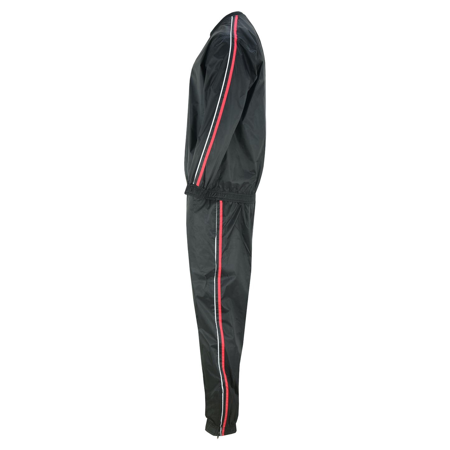 Playwell Premium Proffesional Sauna Suit  - Black/Red