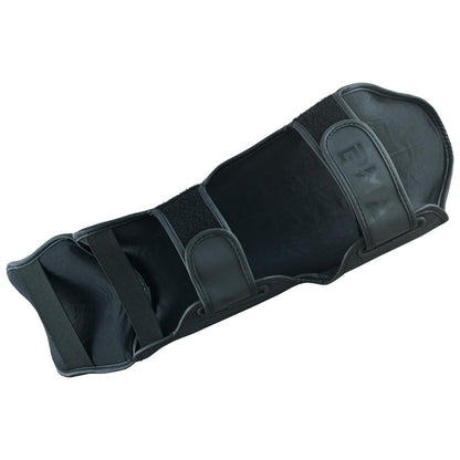 Kids Twin Tigers Muay Thai Boxing Gloves & Shin Pads Set - Black