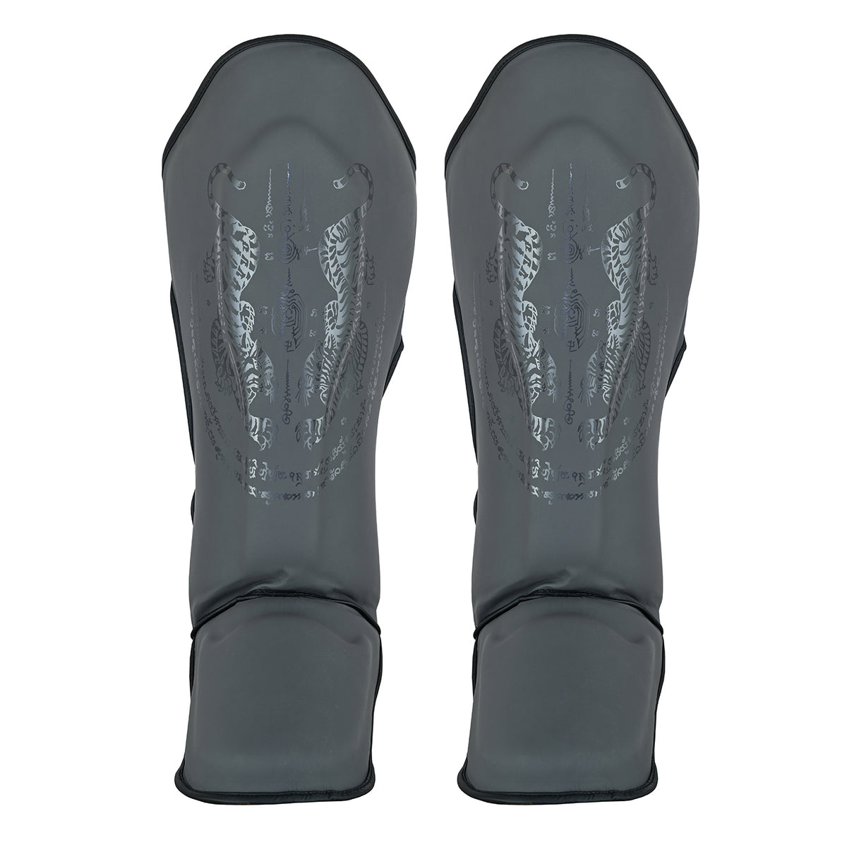 PMA Twin Tigers MMA Sparring Gloves & Shin Pads Set - Grey