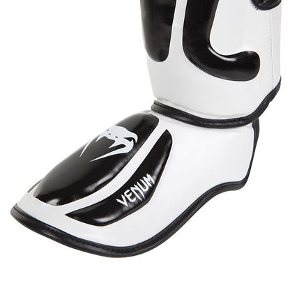 Venum MMA Muay Thai Elite Predator Shin Guards - White/Black