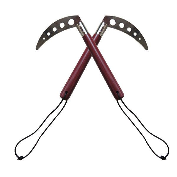 Competition Steel Purple Heart Kama - 12"