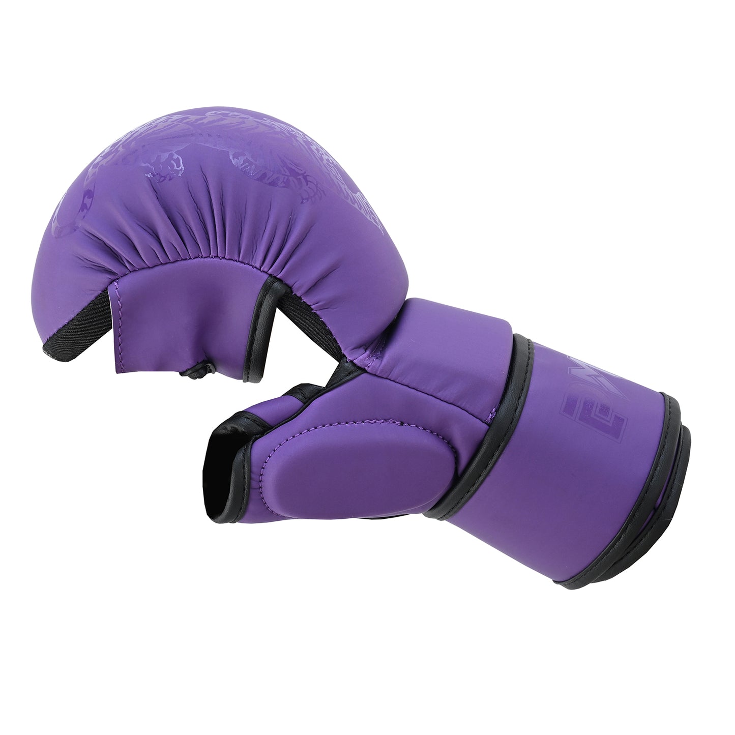Playwell MMA "Twin tiger" 7oz Sparring Gloves - Purple