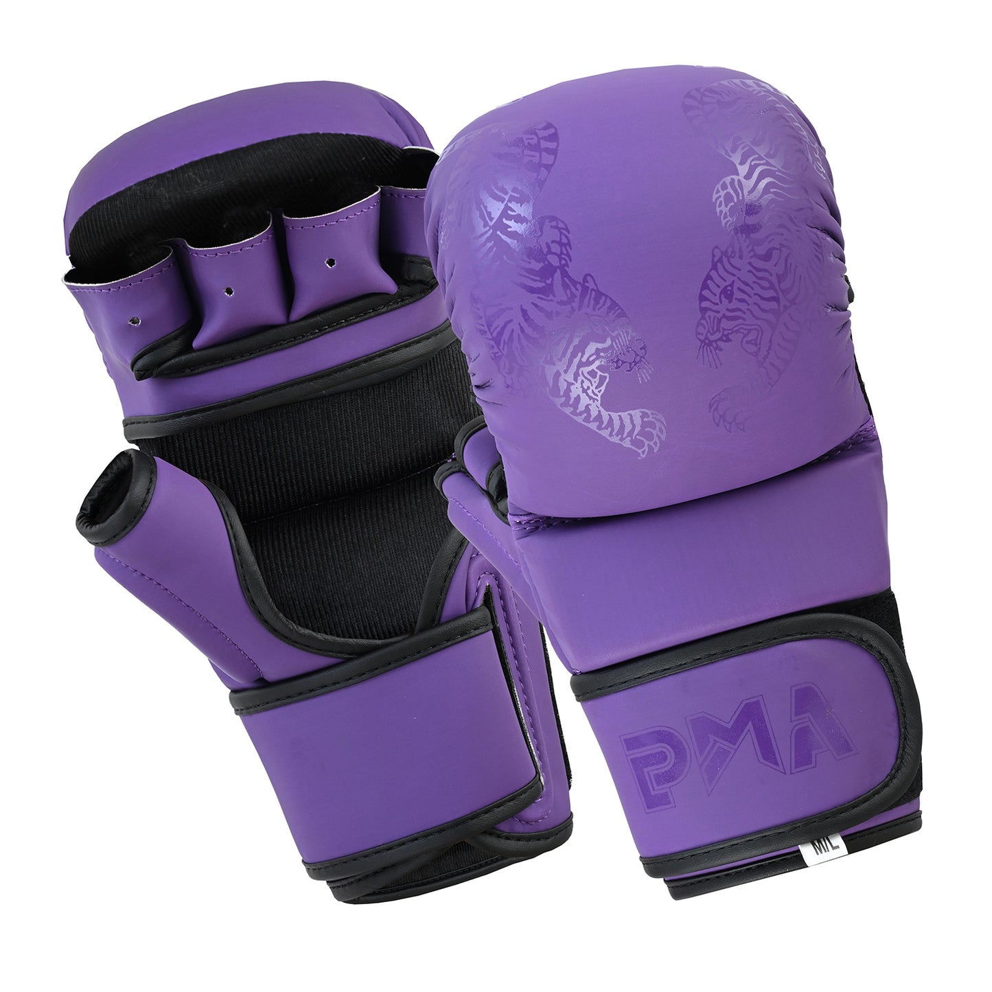 Playwell MMA "Twin tiger" 7oz Sparring Gloves - Purple