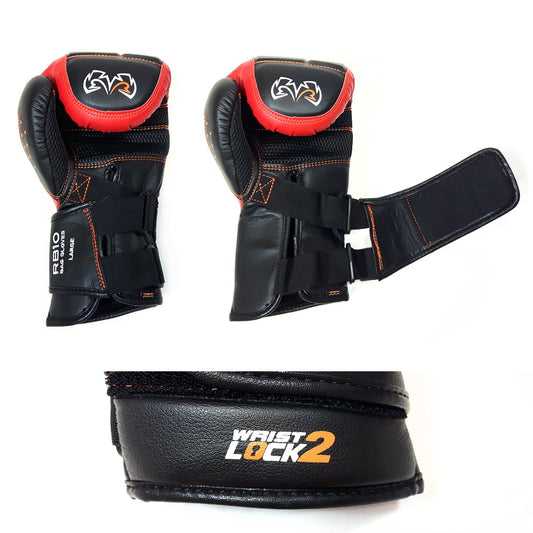 قفازات الملاكمة Rival Boxing RB10 Intelli Shock Bag - أحمر