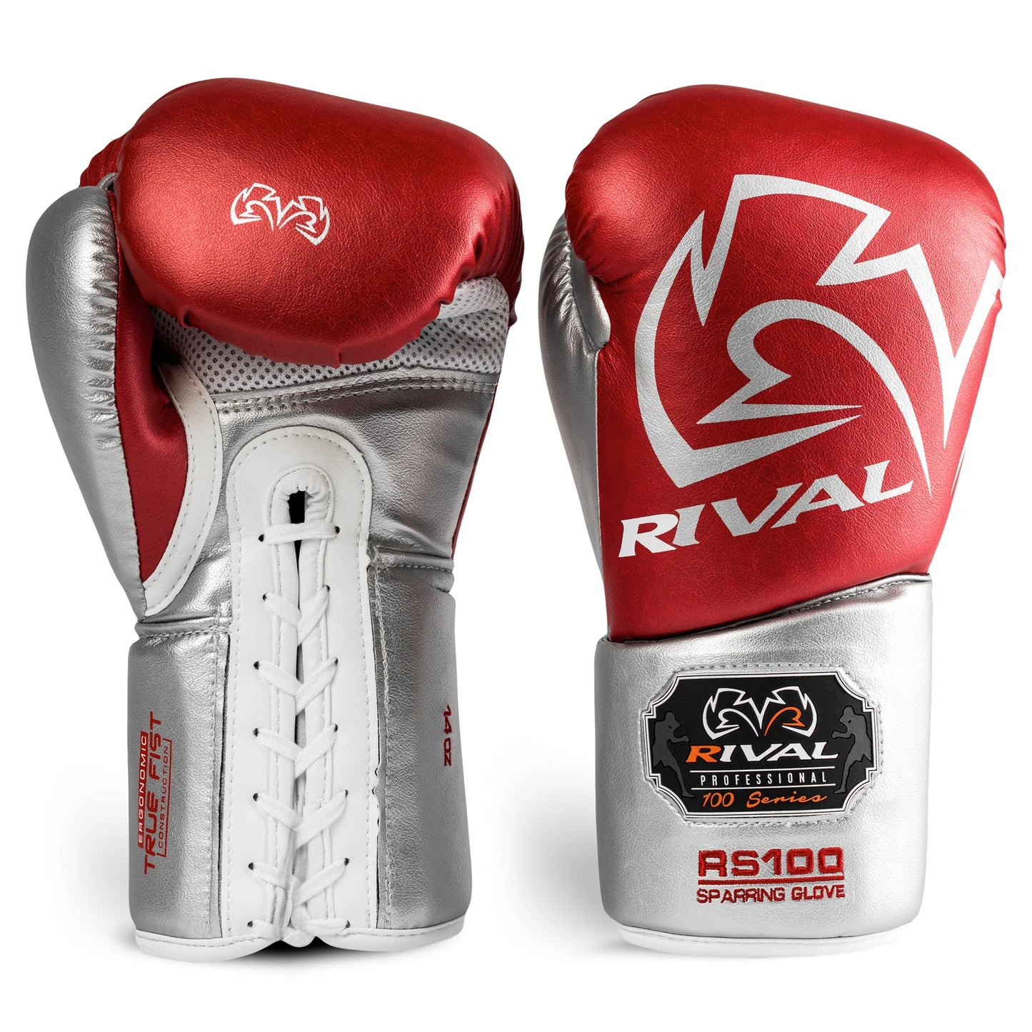 Rival Boxing RS100 Professional Sparring Gloves - Red