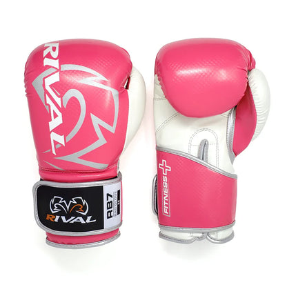قفازات الملاكمة Rival Boxing RB7 Fitness Plus Bag Gloves - وردي